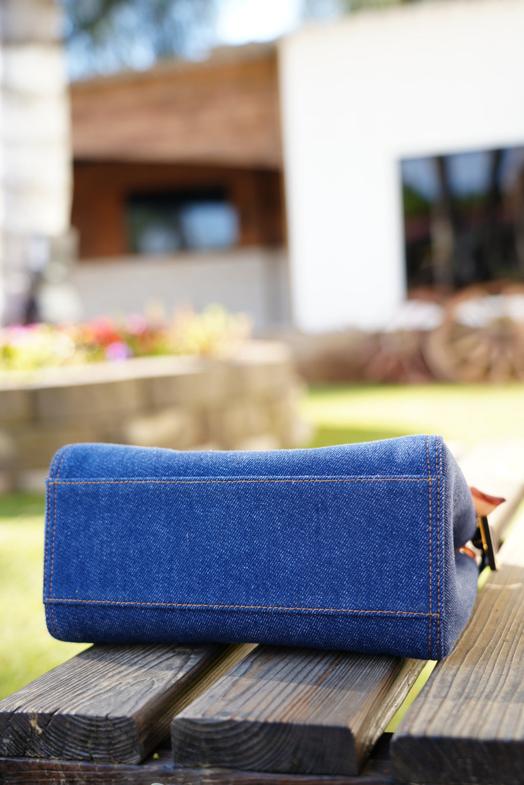 Fendi Denim Peekaboo Bag