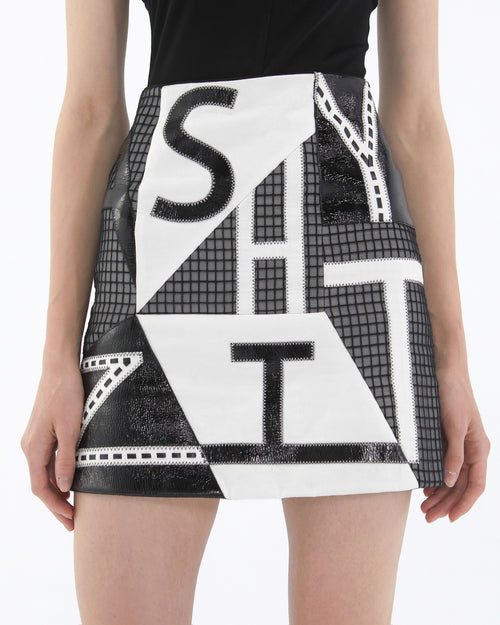 Black and White Skirt