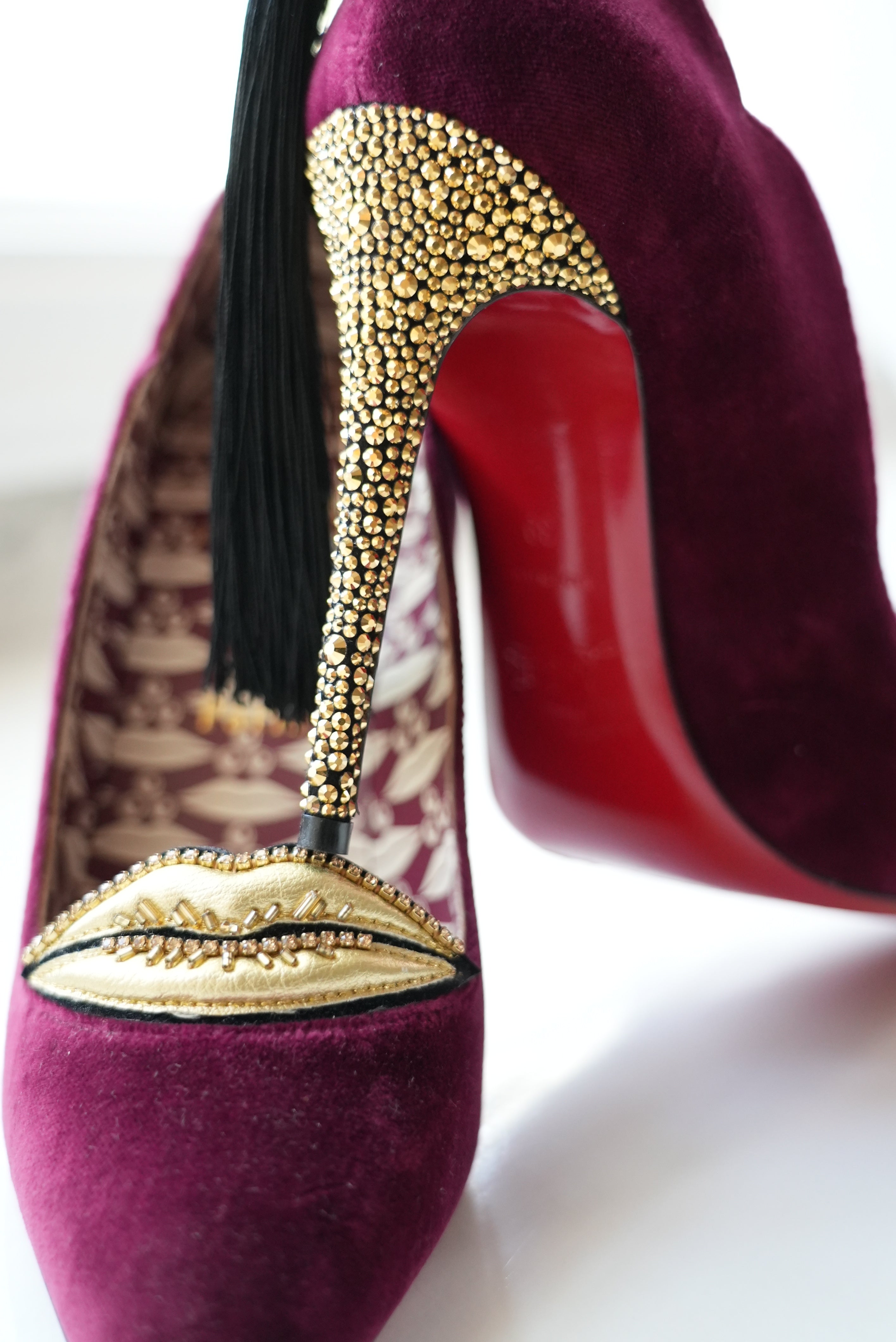 Louboutin Tassel Heels
