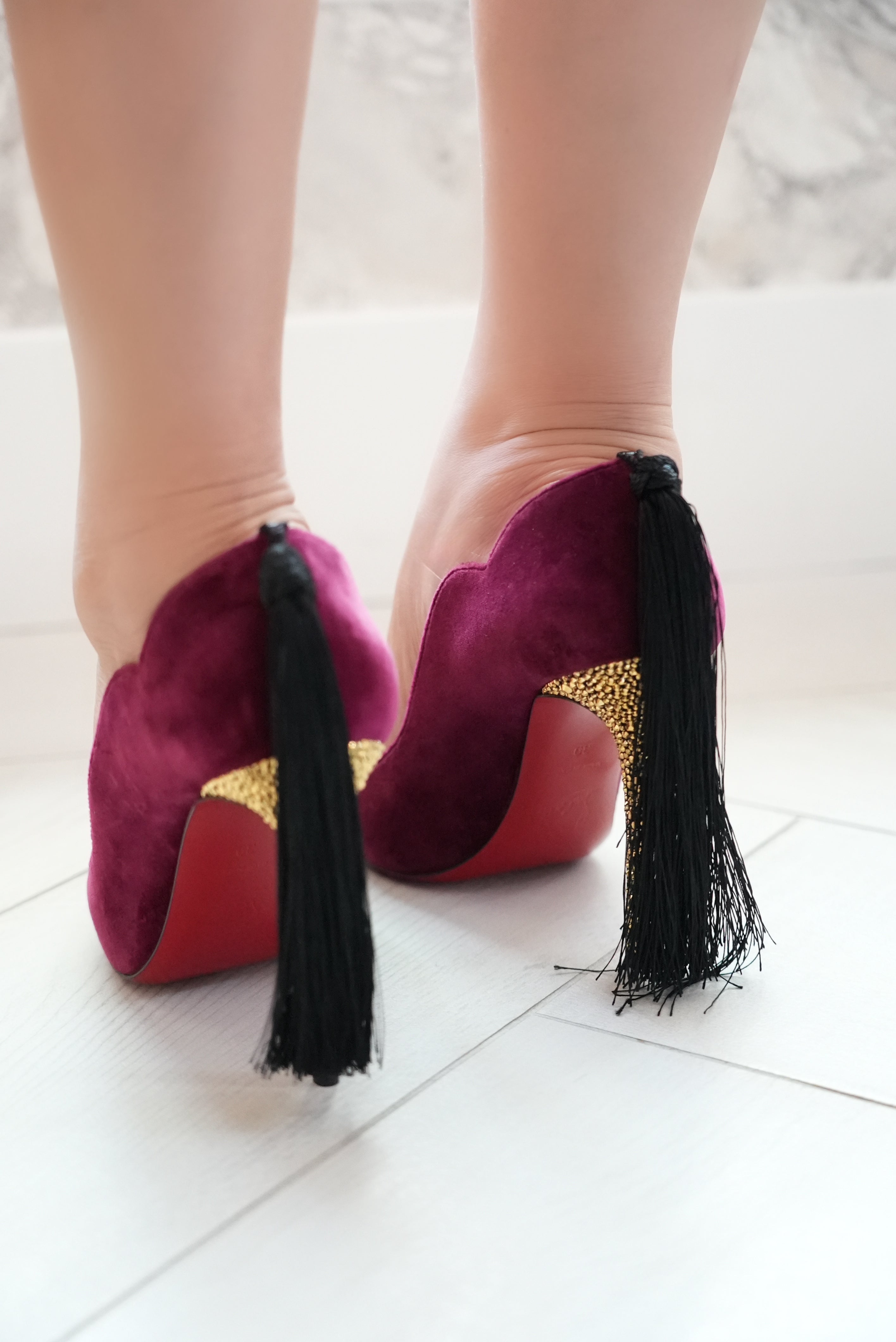 Louboutin Tassel Heels