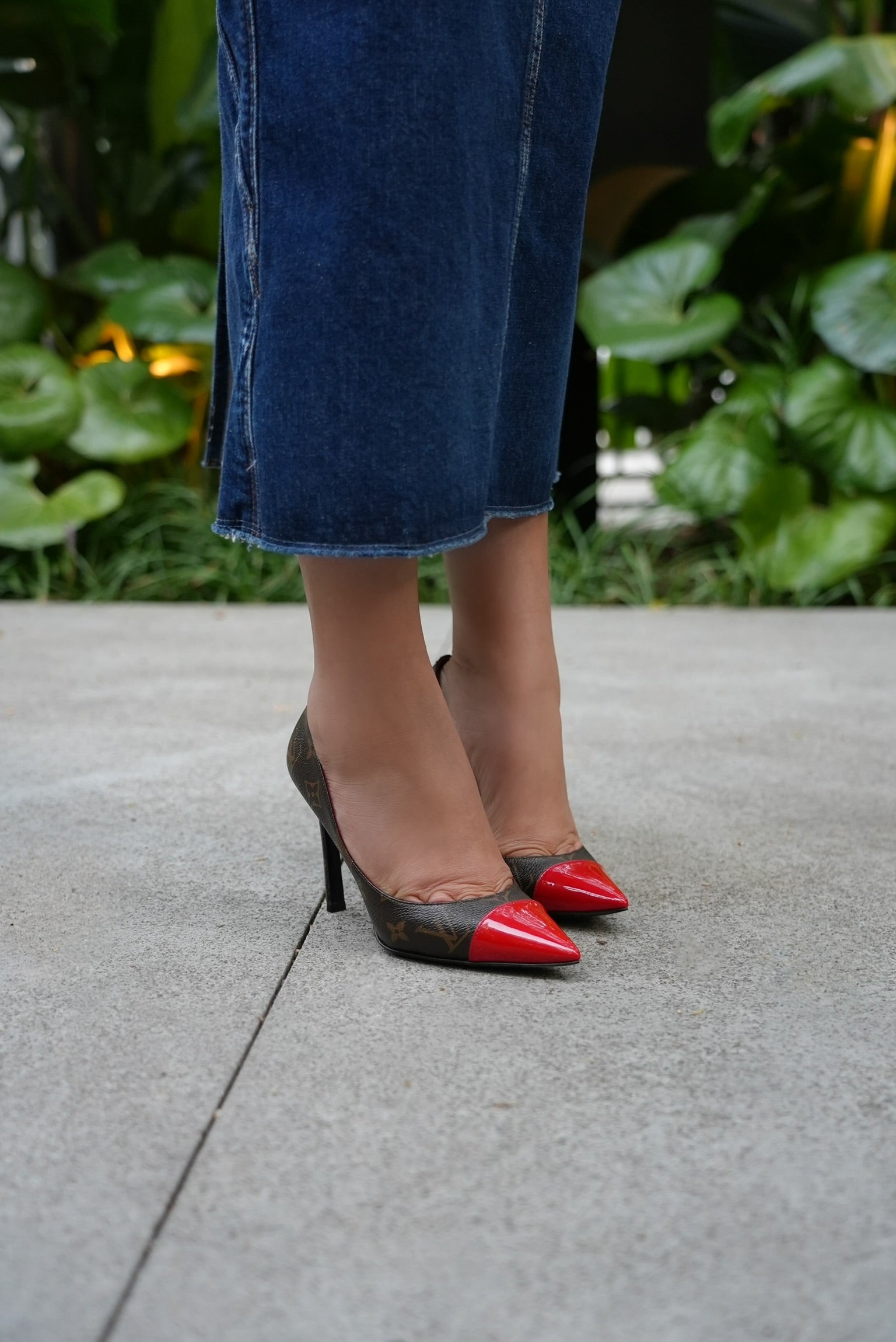 Louis Vuitton Leather Heels