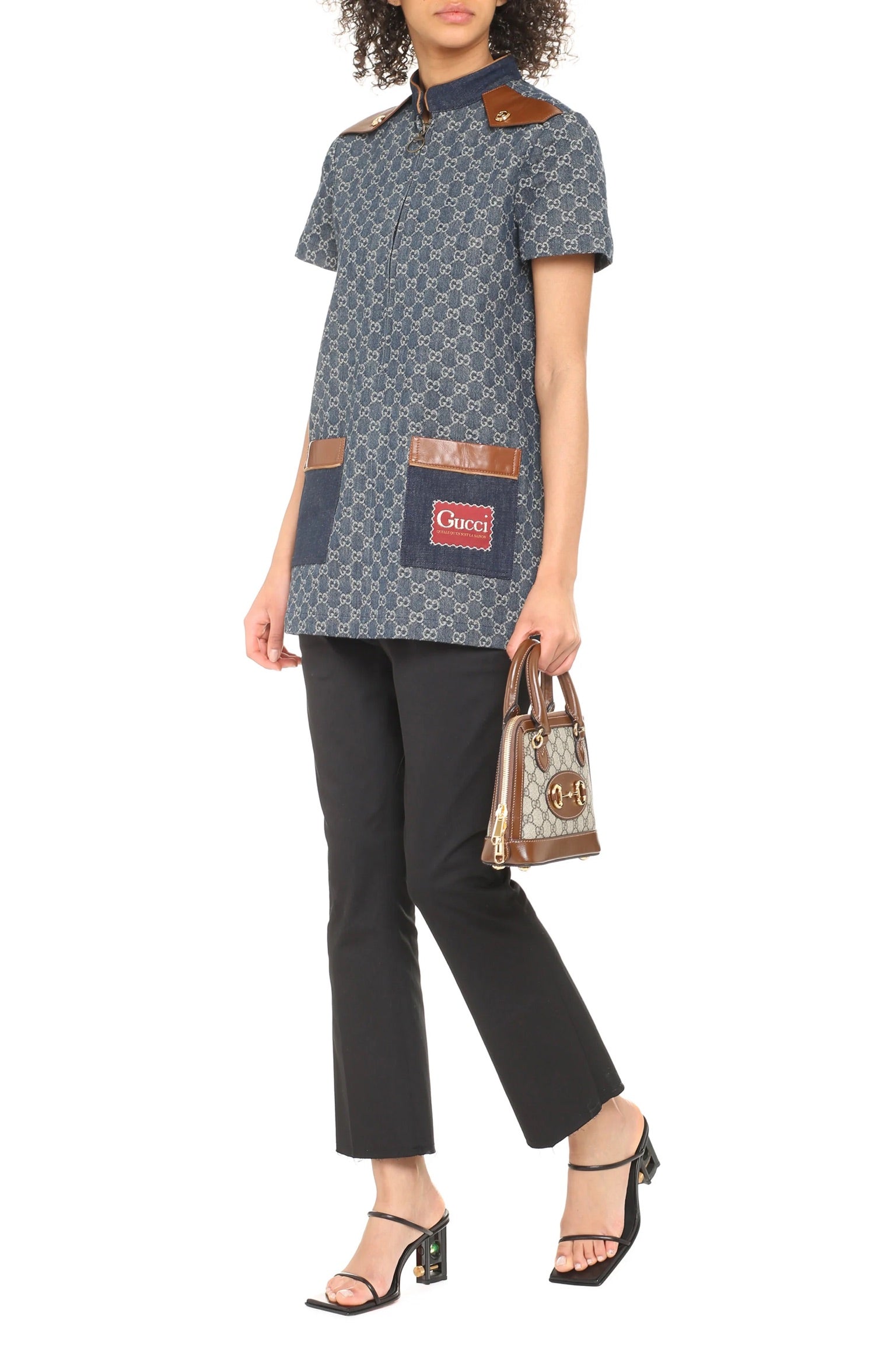 Gucci Denim Mini-Dress